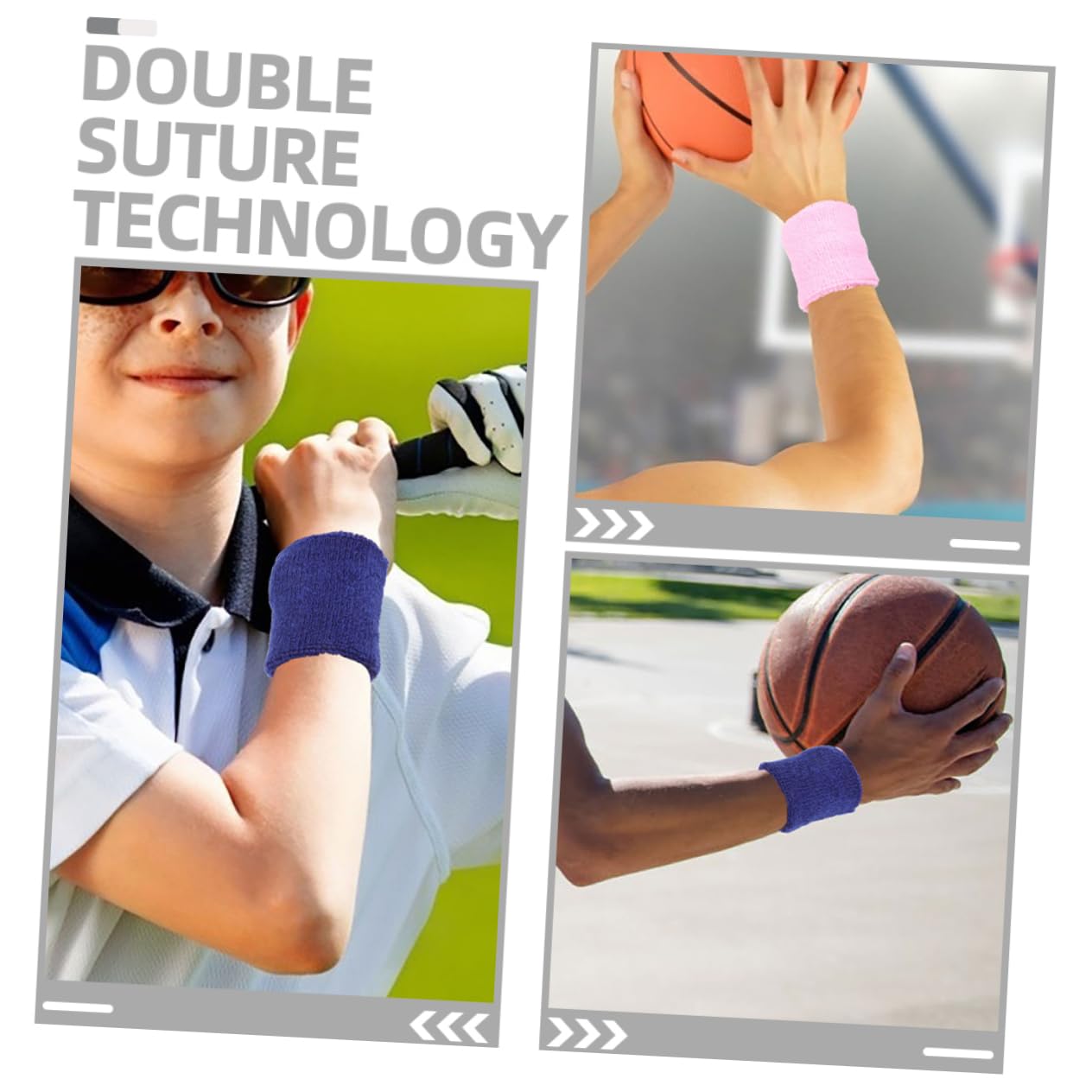 BESPORTBLE Stk Kinderarmband Tennis-handgelenk-schweißbänder Sporthandgelenkschutzgürtel Dehnbare Handgelenkstützen Sportarmbänder Basketball Fitness Trageschlaufe Polypropylen