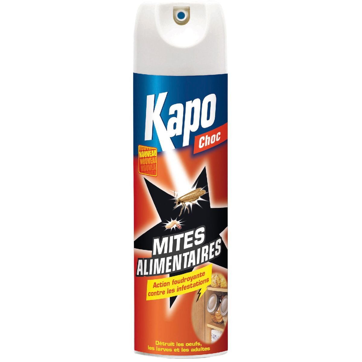 Aérosol Foudroyant Mites Alimentaires - KAPO 304894