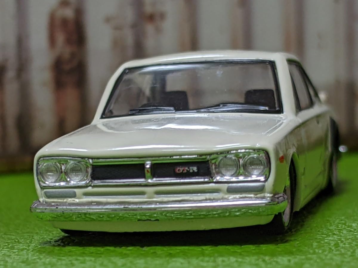 Amazon.co.jp: 1/64 トミカサイズ ハコスカGT-R 深リム、ローダウン 