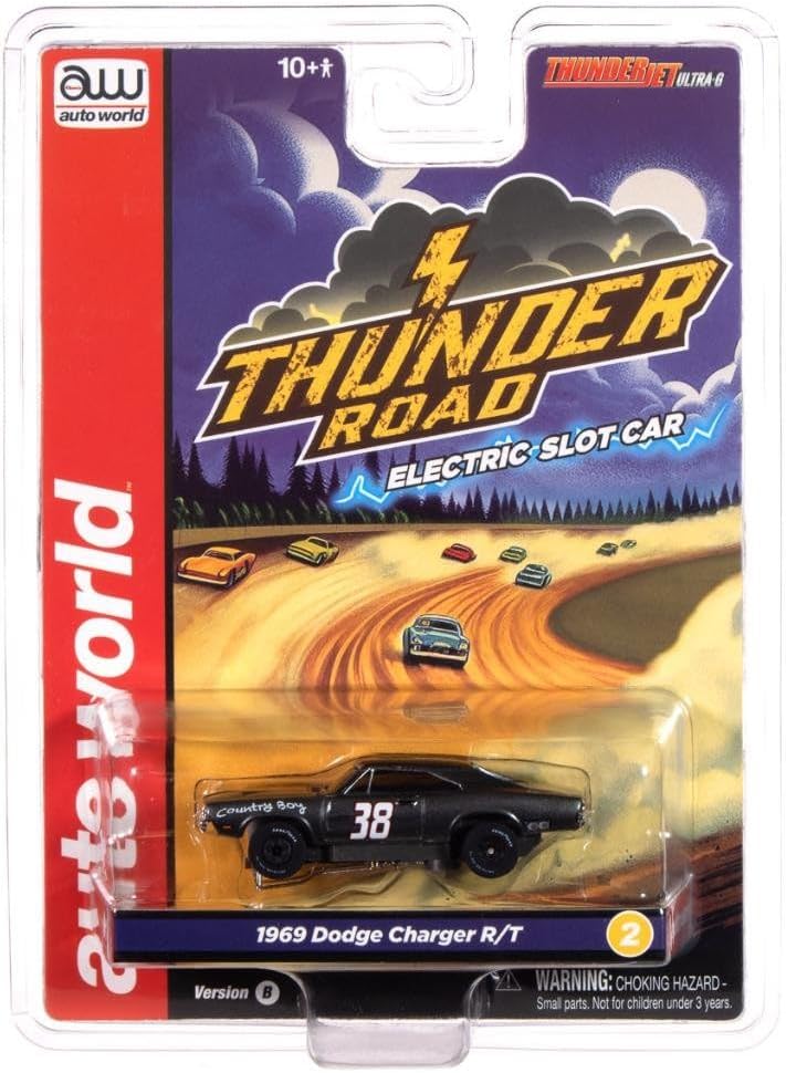 1969 Dodge Charger HO Scale Slot Car by Auto World