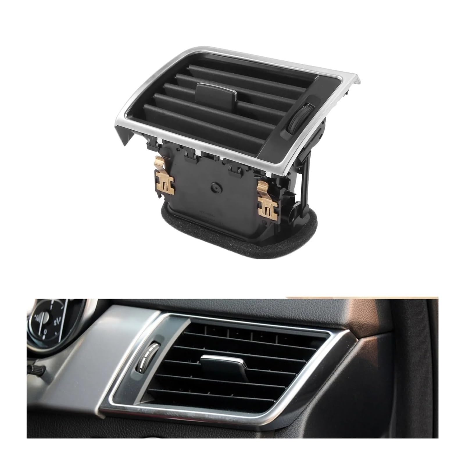 ZHOUKAIDM Air Conditioning Vent Car Dashboard Right Air Conditioner Vent Assembly Fit for Benz W166 W292 ML GL GLE GLS 1668300254 Durable