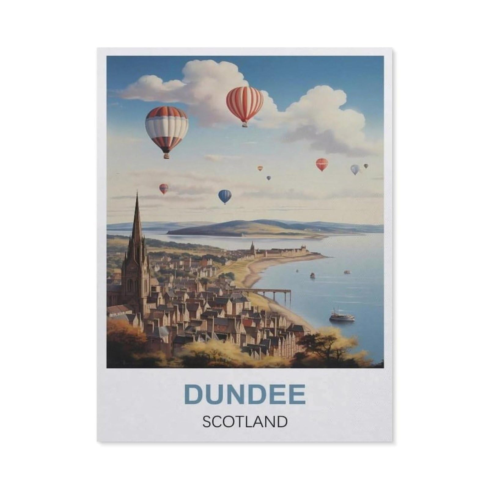 Metal Signs，Dundee Scotland(30x40cm）
