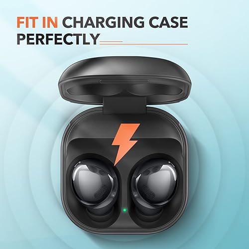 Miniatura 6 de Puntas de espuma viscoelástica para Samsung Galaxy Buds Pro  Plus, sin dolor de silicona en las orejas, almohadillas de repuesto antideslizantes,