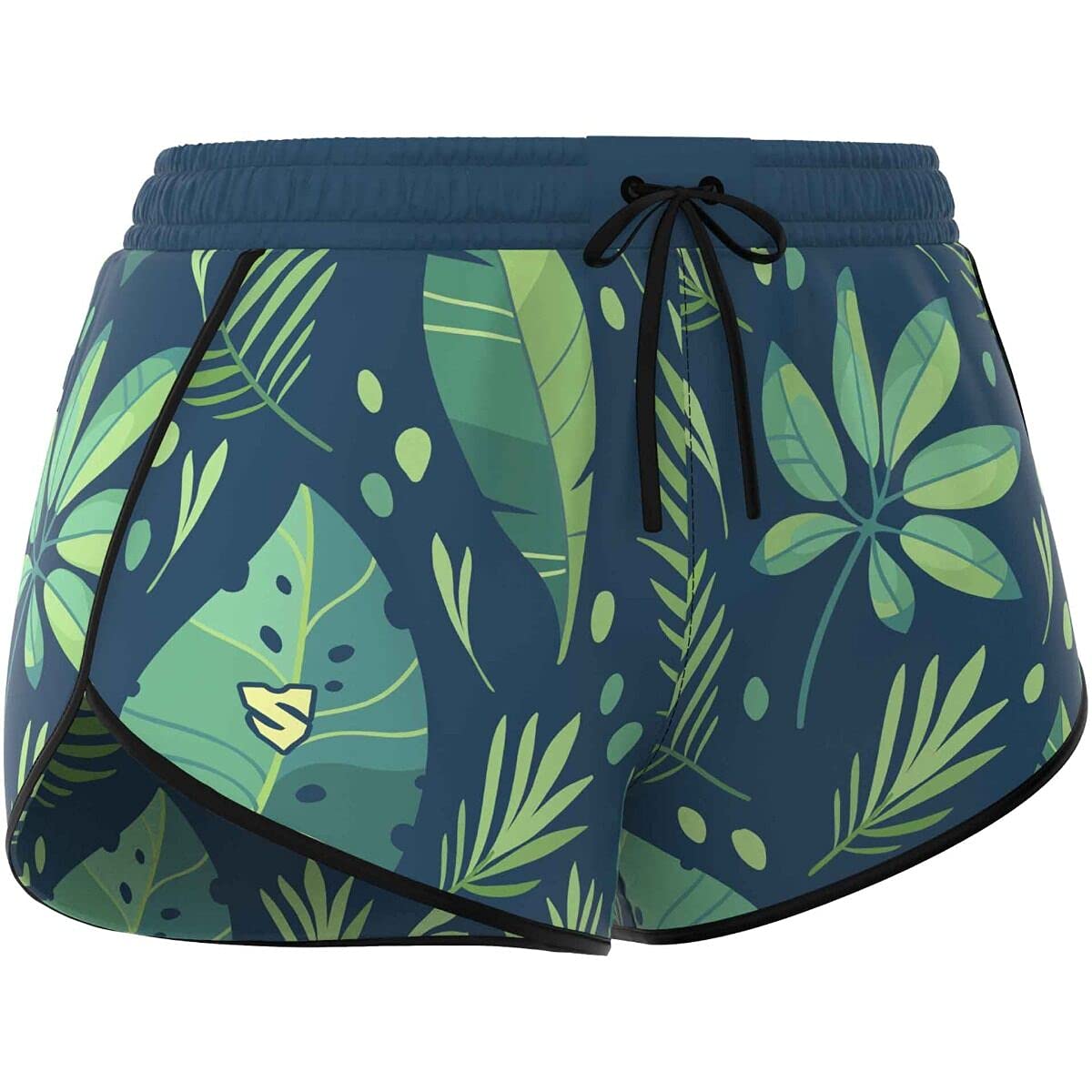 SMMASH Sportbekleidung für Urlaub am Wasser, Kurze Bade-Shorts für Damen, Bequeme Badehose und Trainingshorts, Bunte Sporthose, Stylishe Boardshorts, Hergestellt in der EU