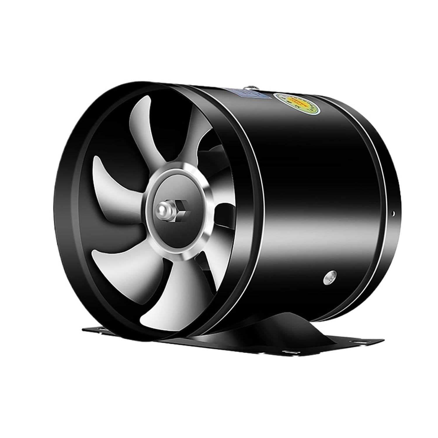 Wentylator wyciągowy 4 6 8 Rurowy Wentylator Wyciągowy Powietrza Metalowa Rura Wentylacja Mini Ekstraktor Toaleta W Łazience Ścienny Kanałowy 6-inch