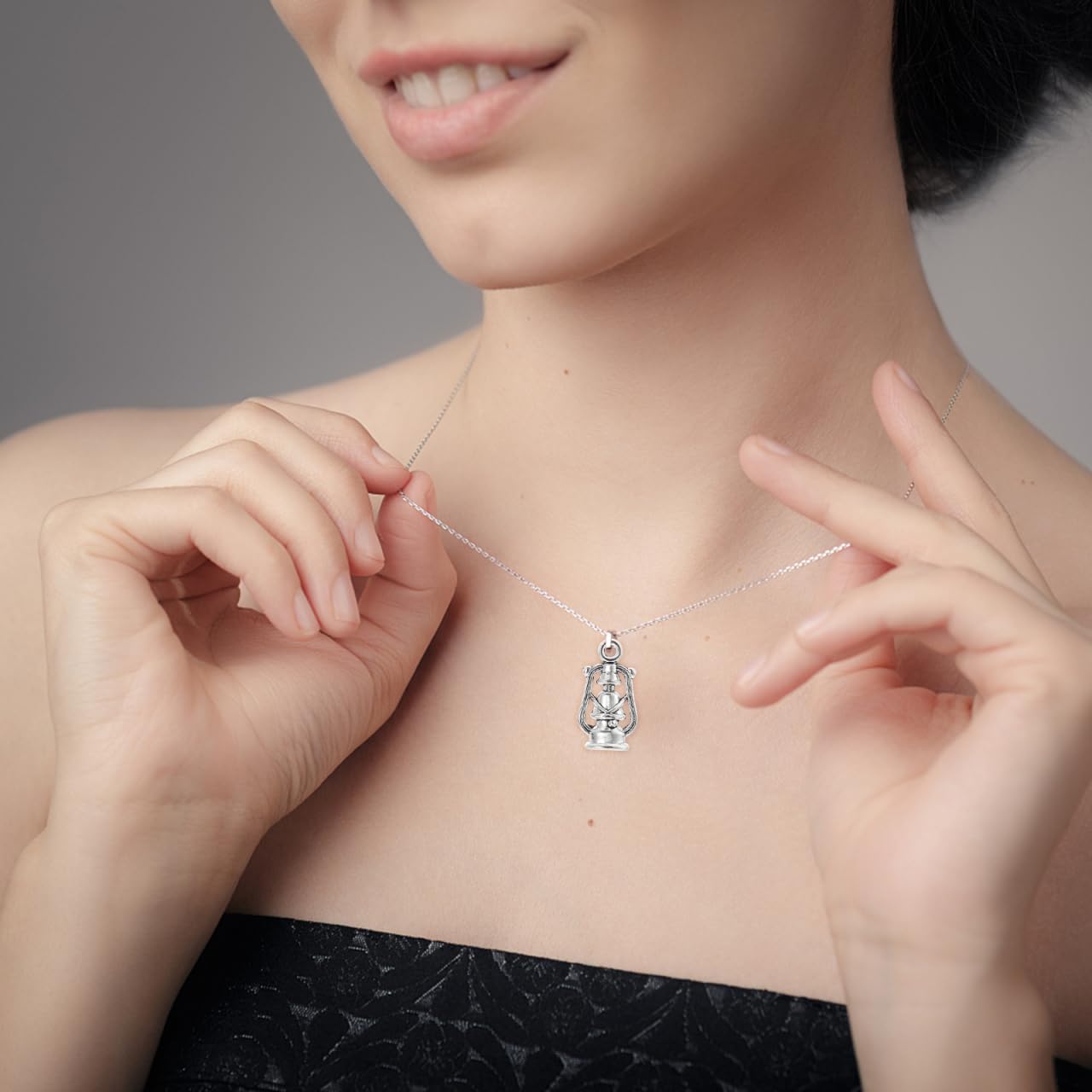 Vintage Ornaments 100Pcs Antique Metal Charms Kerosene Lantern Pendant Vintage Lantern Charm Earring Bracelet Necklace Keychain Making Decked Accessories - Image 9