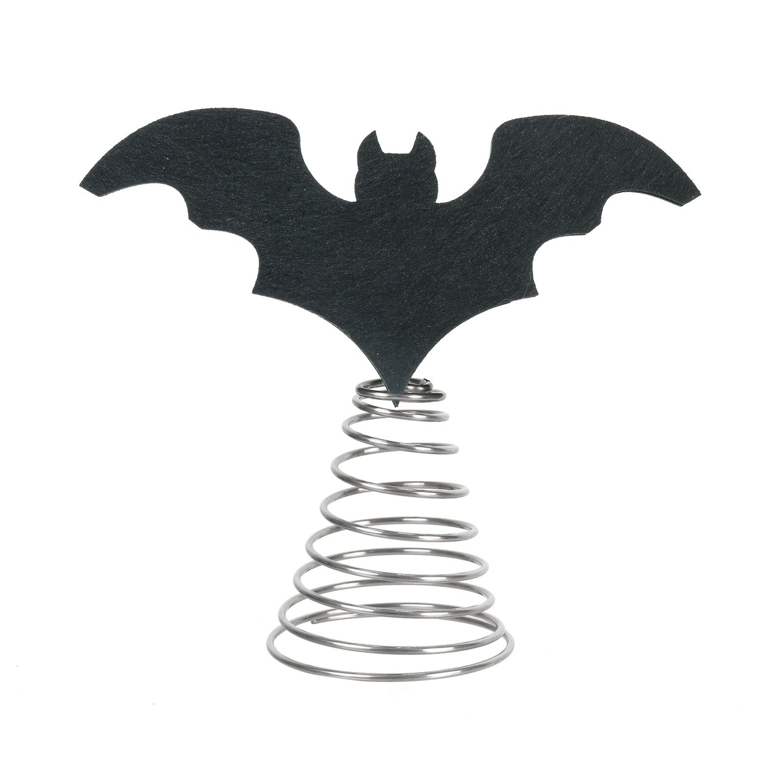 Halloween Bat Tree Toppers Party Supplies Easy to Use Halloween Trees Ornaments for Festival Decoration Bat Tree Toppers