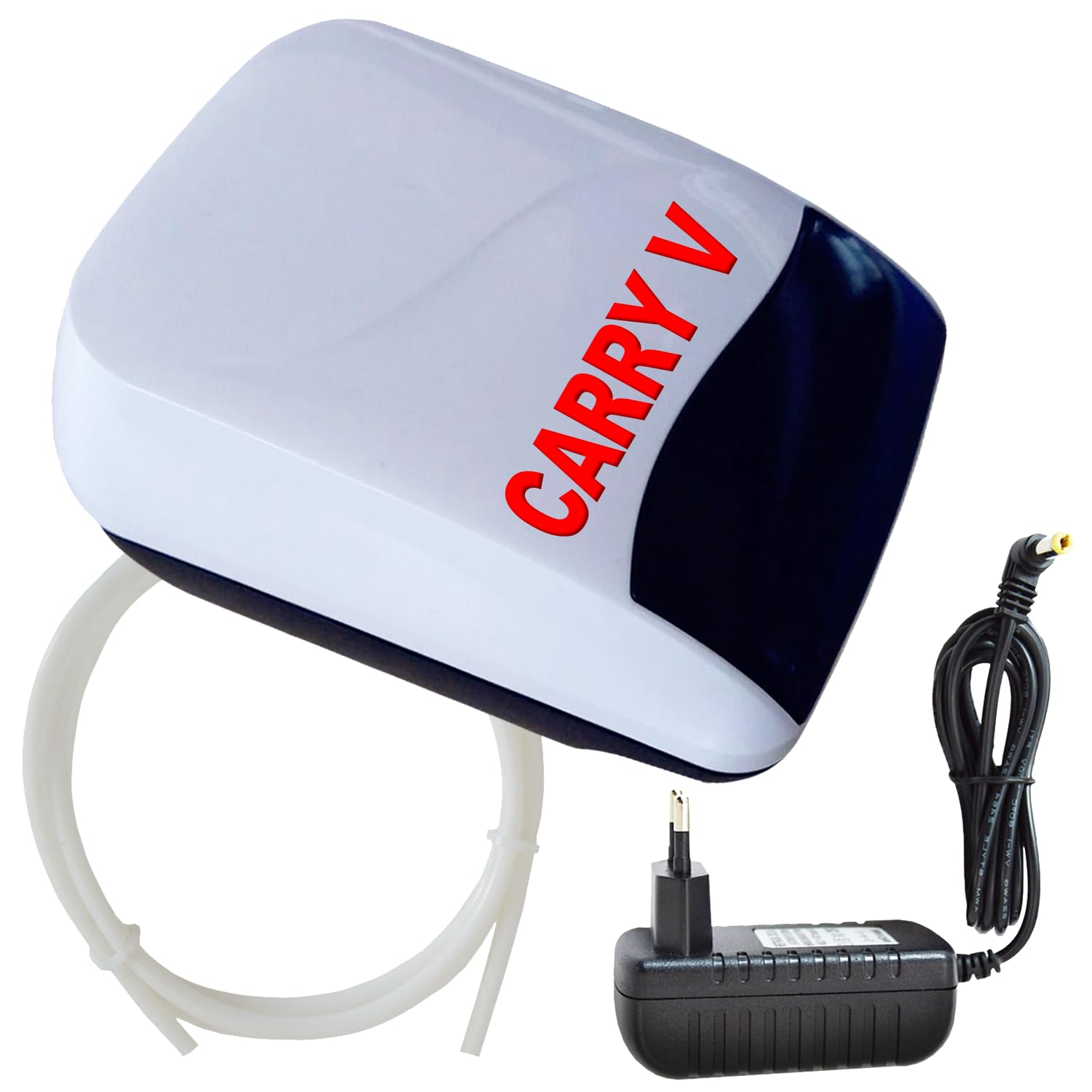 AirBrush Carry V-TC - Juego de aerógrafos con tecnología de control táctil de sensor, con aerógrafo de decoración para tartas, juego para jeringas de crema (juego Carry V-TC blanco perla)