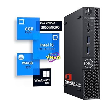 ミニPC DELL OptiPlex 3060 Micro Core i5 256GB Amazon.com: Dell Mini PC Windows 11 OptiPlex 3060 Micro PC