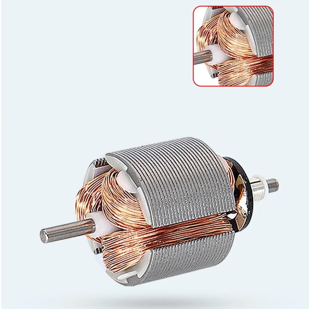 Motor de CC con Engranaje Helicoidal, Motor Reductor de Engranaje Giratorio de 9 Dientes, Motor de Poco Ruido