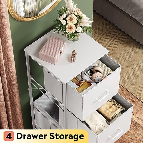 4 Drawer File Fabric Storage For Home
