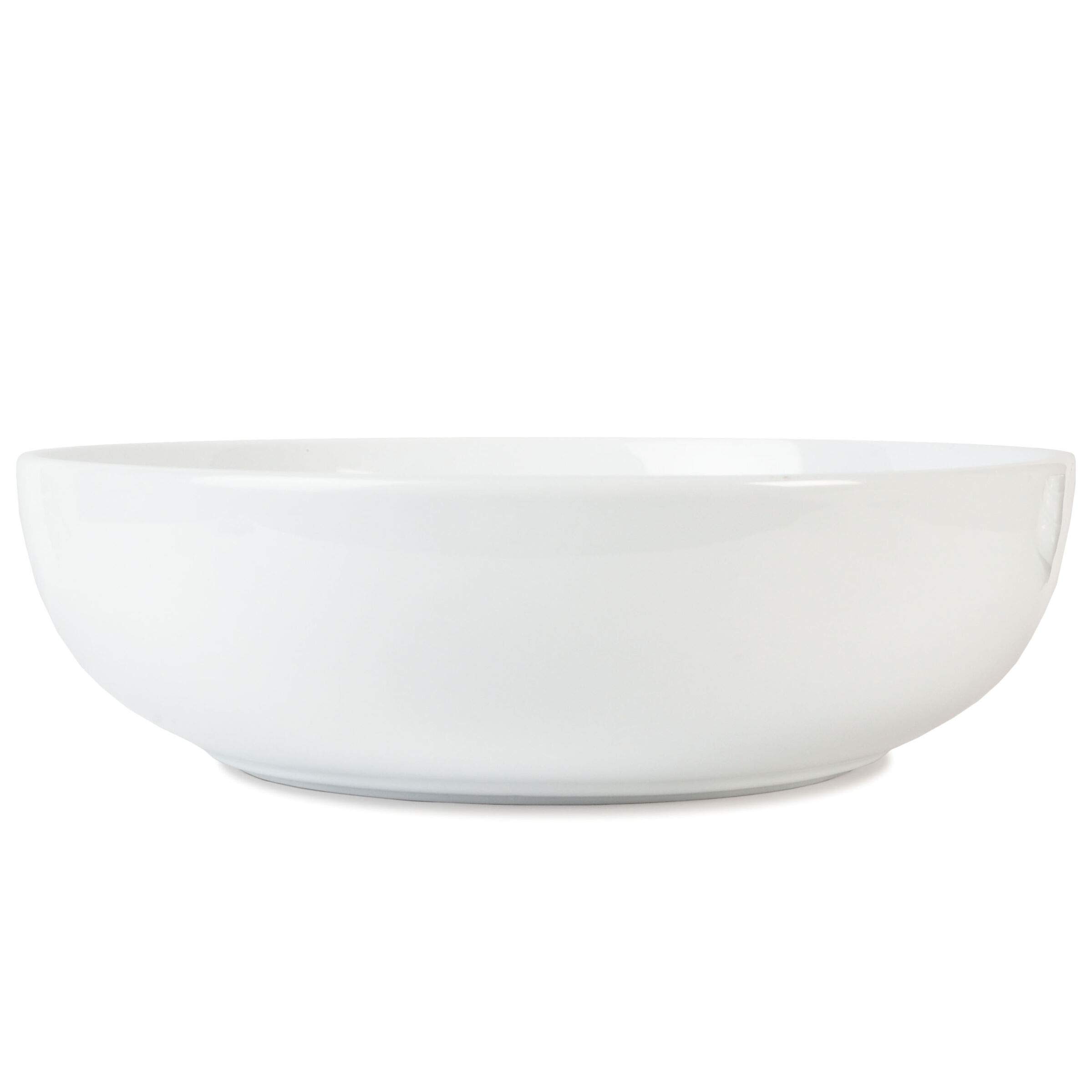 Everyday White Coupe 40 Ounce Pasta Bowls, 13.75 inch