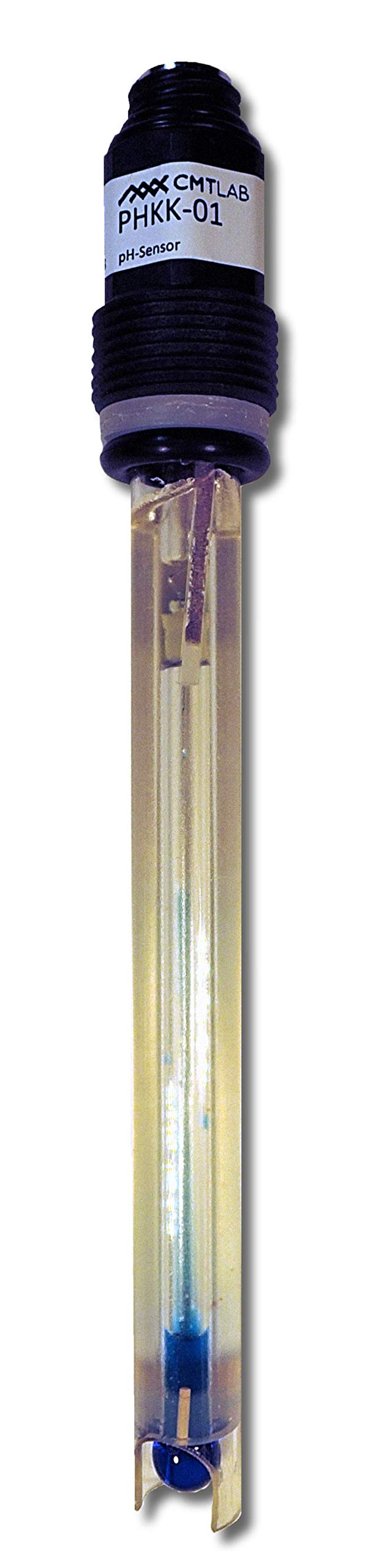 pH Elektrode/Sensor, Kunststoffschaft, Keramik-Diaphragma, Gel-Füllung, Industriequalität, Made in Germany