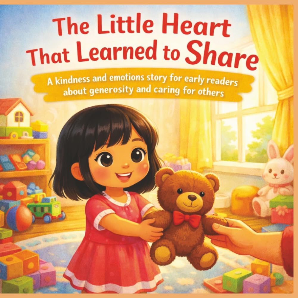 The Little Heart That Learned to Share: A kindness and emotions story for early readers about generosity and caring for others