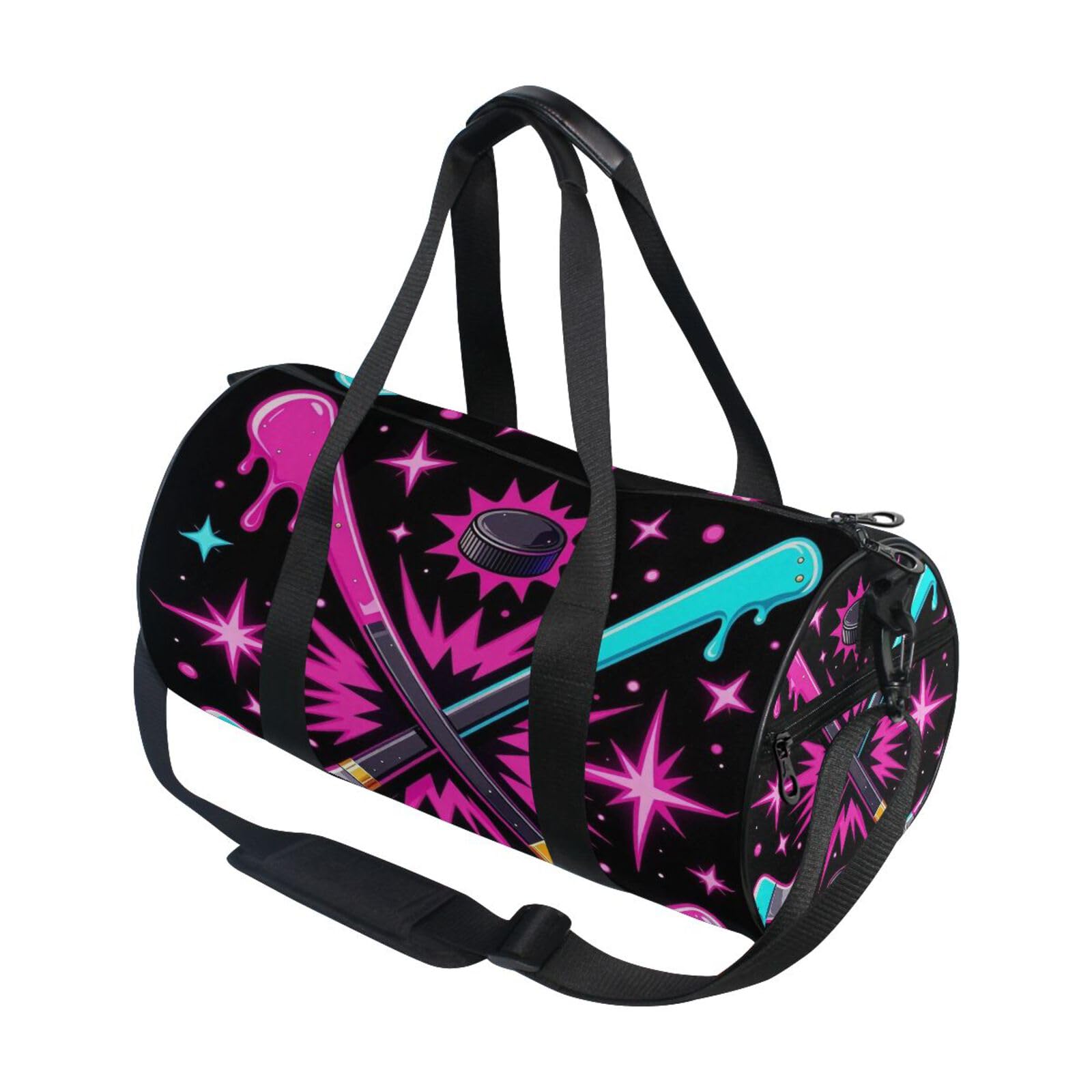 Bolsa ligera con bolsillo interior y estampado de helado 7