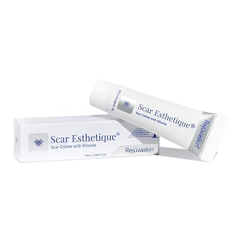 Rejuvaskin Crema para cicatrices Esthetique con silicona 0338 onzas 03fl oz