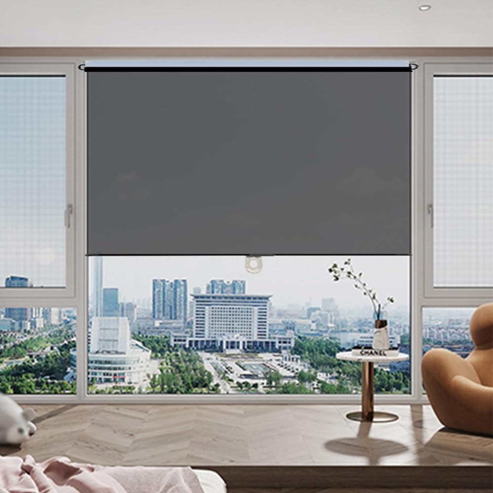 Amazon｜マジックミラーロールスクリーン ロールカーテン バネ式