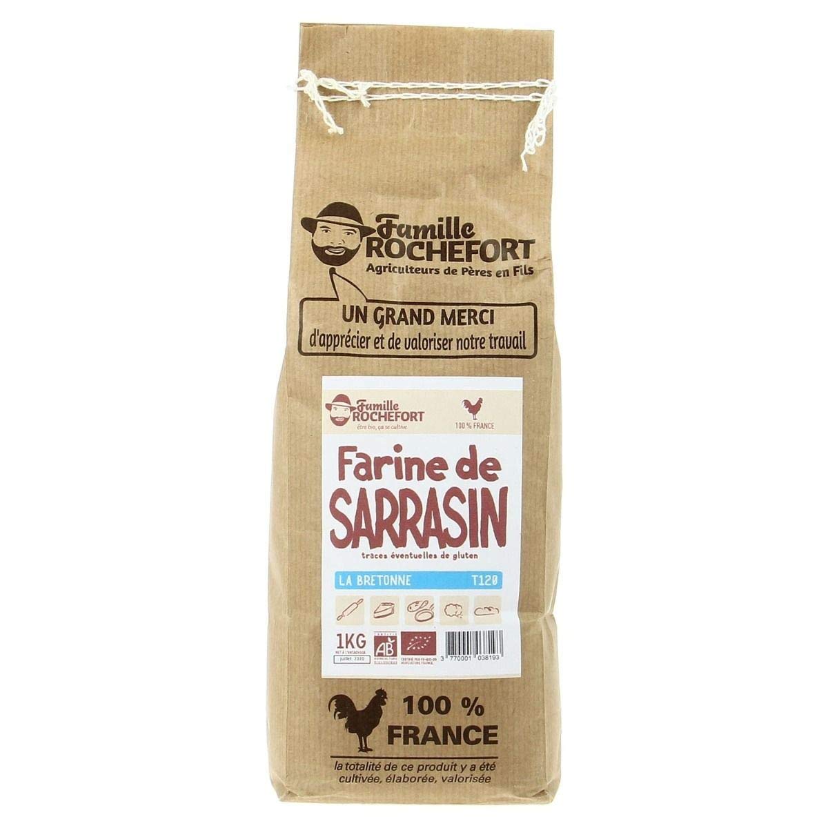 ROCHEFORT - FARINE MEULE DE SARRASIN T110 1KG
