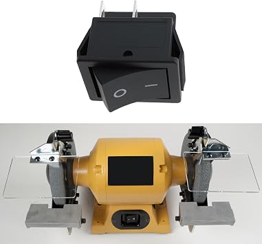 EMSea 2X Bench Grinder Switch 5140051-20 16A 250V On/Off Compatible with DEWALT DW756 DW758