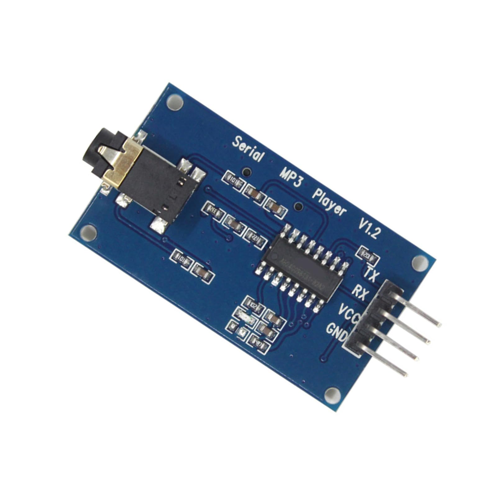 Flexible YX6300 UART Control MP3 Music Player Module Sound Decoding Board MP3 Player Amplifier Board 9600bps Voice