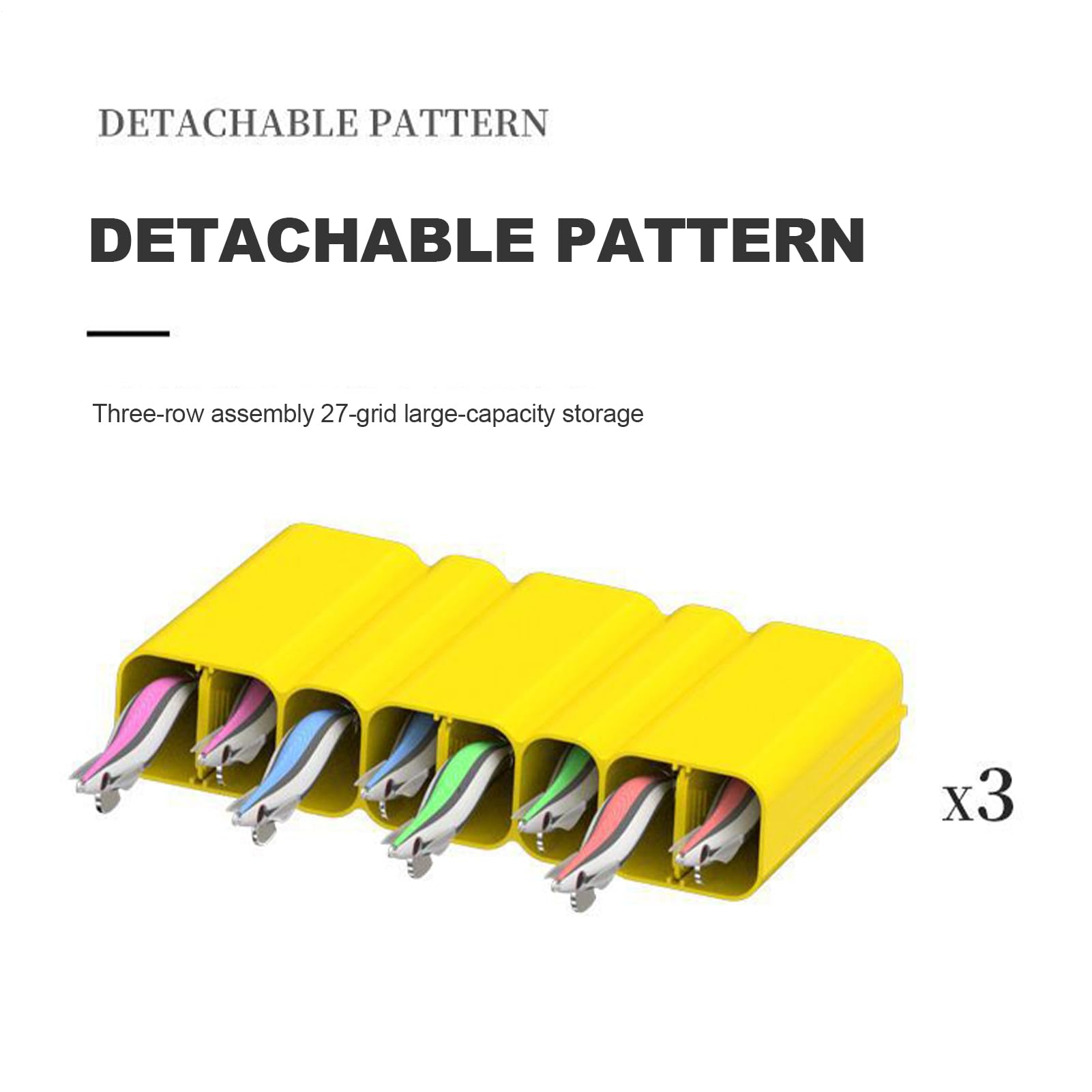 Organizer Per Esca Artificiale Facile Apertura Contenitore Impermeabile | Scatola Porta Attrezzi per la Pesca Scatola Trasparente Capiente Con Apertura Facile Per Accessori E Artificia
