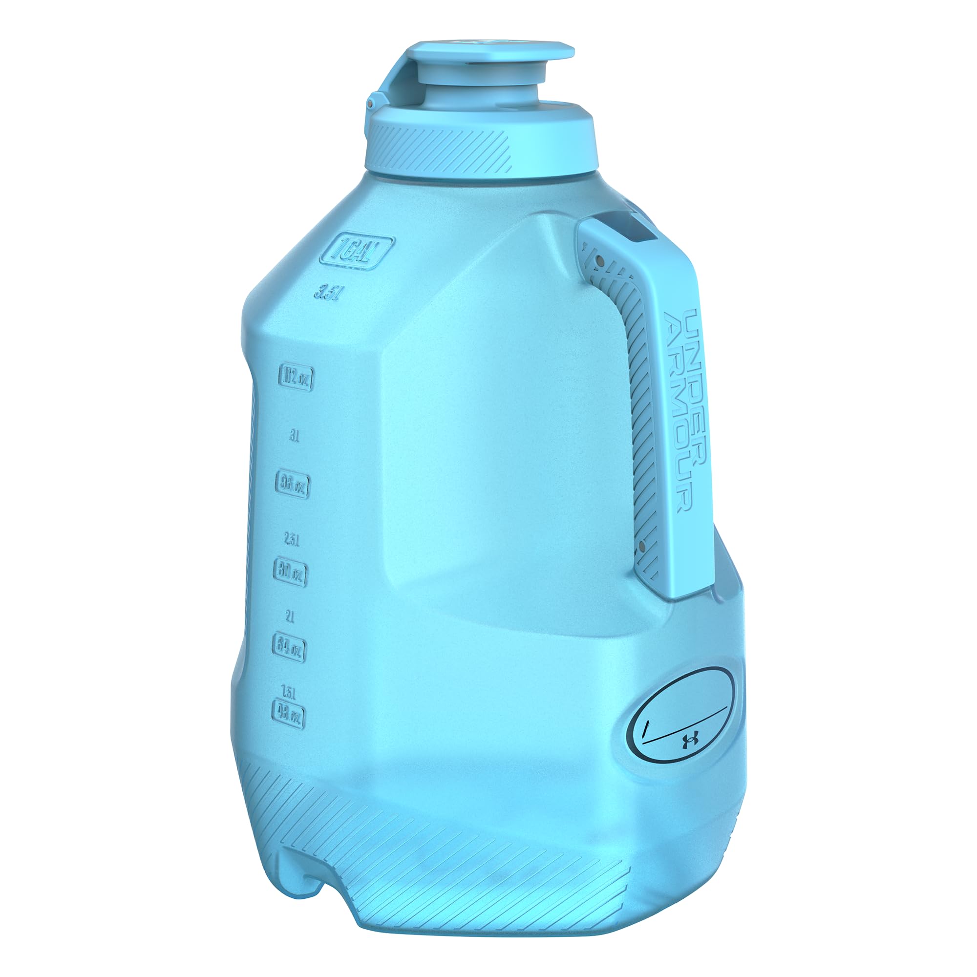 Under Armour 3,5 Liter Wasserflasche, großer Sportkrug, langlebig, isolierte Fitness-Wasserflaschen für Männer und Frauen, Fußball, Basketball