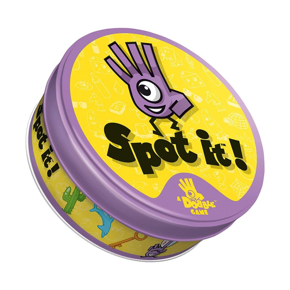 Secret WORLD Spot It! Classic Card Game | Game for Kids | Age 6+ | 2 to 8 Players | Average Playtime 15 Minutes | Purple and Yellow (B0C5SNV5LQ) Amazon Price History, Amazon Price Tracker