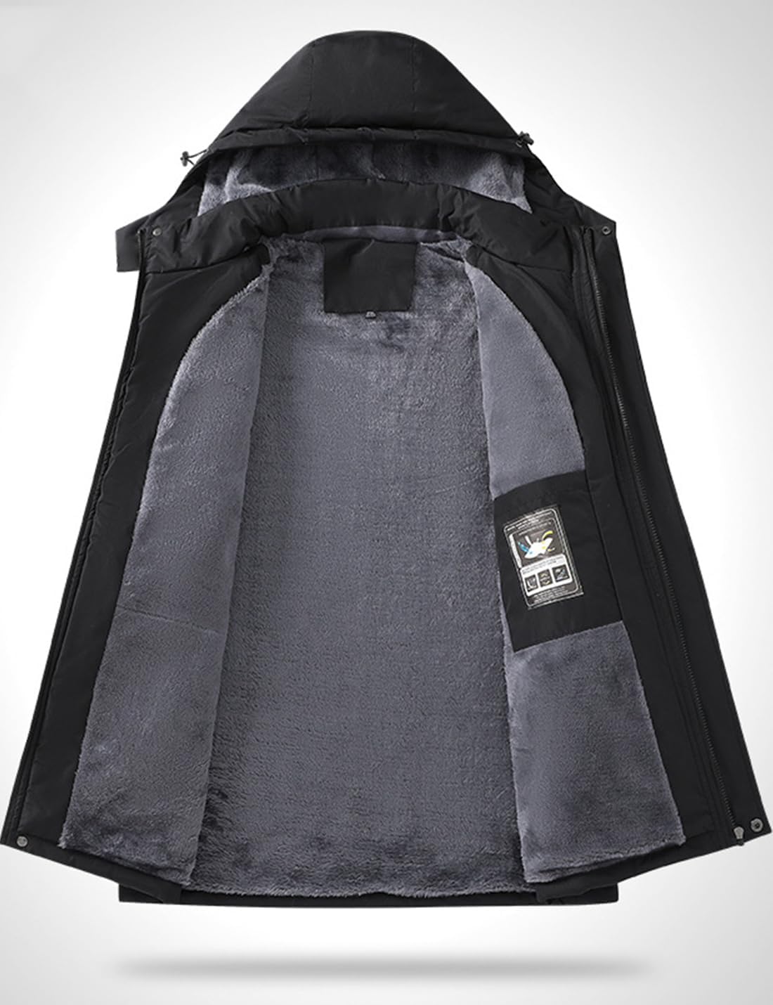 Men's Waterproof Ski Snow Jacket Warm Winter Mountain Rain Jacket Windbreaker Hooded Snowboarding Coat - Image 3