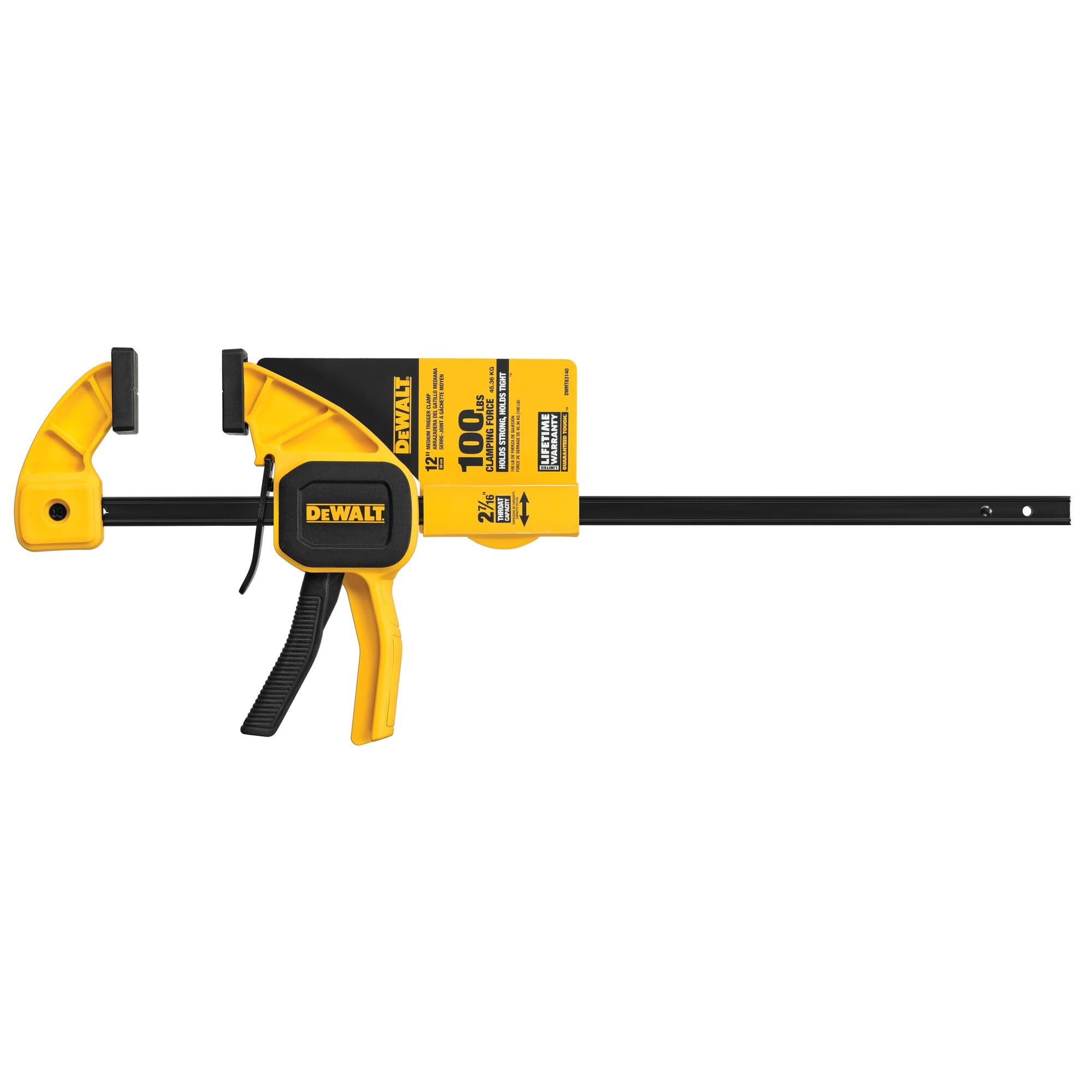 DEWALT 300 mm | Abrazadera de gatillo mediana de 12 pulgadas (DWHT83140)