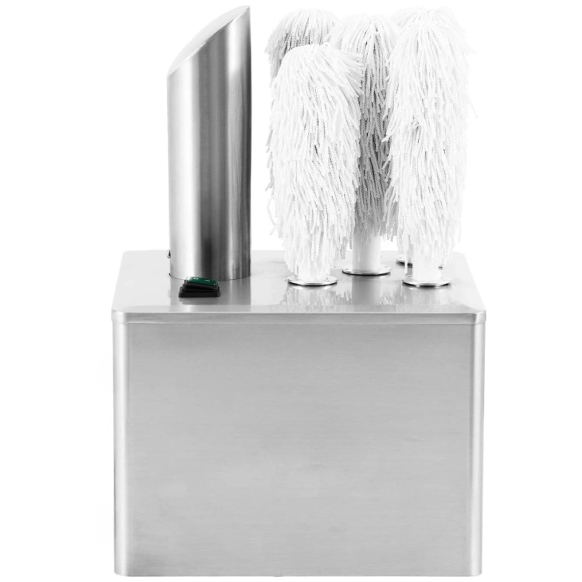 Lucidatrice professionale per vetro – 5 spazzole – Potenza 1150 W – Acciaio inossidabile – Finitura lucida per bar, ristoranti e hotel