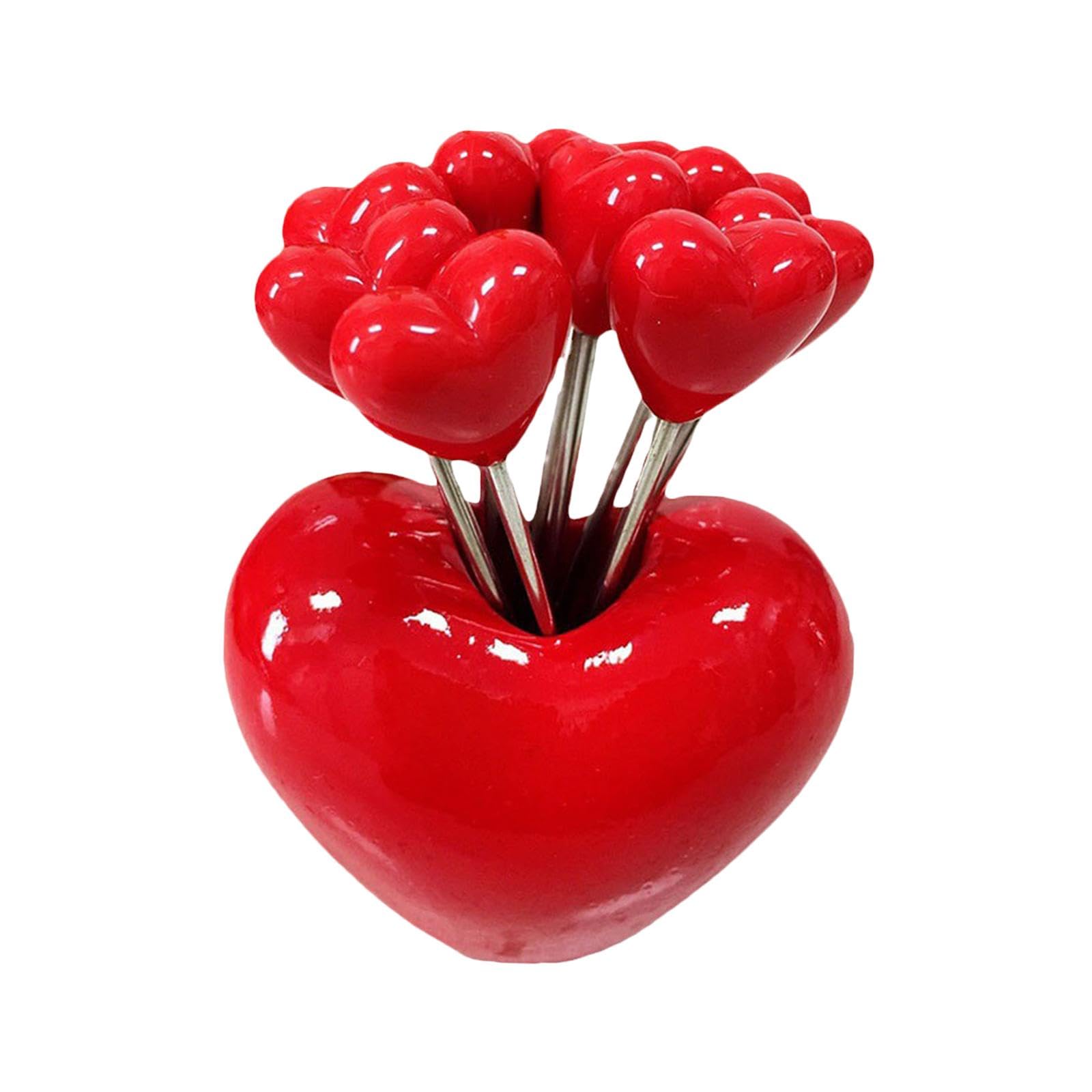 3 Forchette E Spiedini Da Tavola, Forchette Da Frutta in Acciaio Inox, Spiedini Decorativi E per Alimenti, Spiedini Da Frutta, 5 pezzi