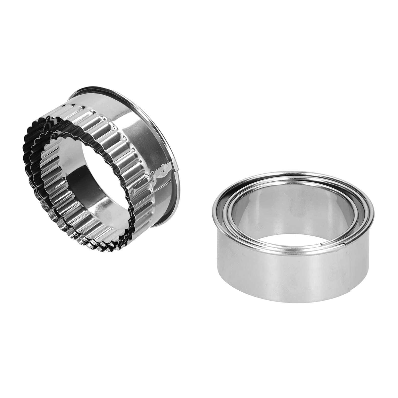 Stampi Ravioli 3 Misure ZITUZY Set 7 Stampi Ravioli Acciaio Inox - Utensili Cucina Per Gnocchi E Wonton Ravioli Cinesi