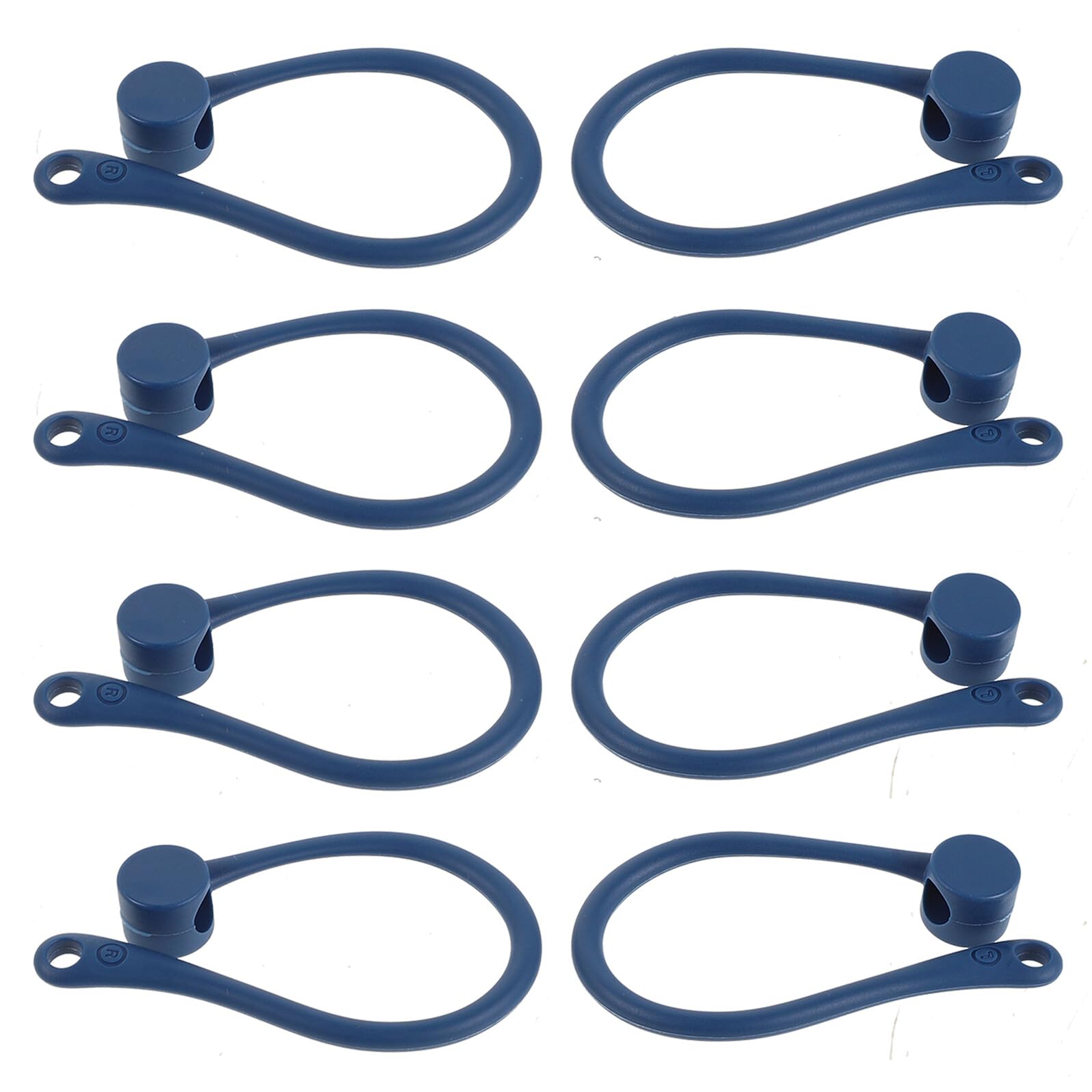 Gancho Oreja Auriculares Inalámbricos Solución Antipérdida Cómodo Azul 8