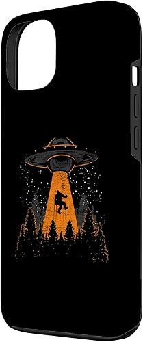Miniatura 2 de Funda para iPhone 13 Bigfoot Sasquatch UFO Alien Abduction Yeti Cryptid Bigfoot