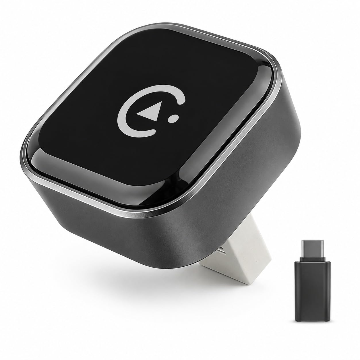Adattatore CarPlay Wireless e Android Auto 2 in 1 - WiFi 6 5GHz Mini USB Converte Cavo in Wireless - Plug & Play Connessione Rapida 9s per iPhone iOS 10+ Android 11+ Auto dal 2016