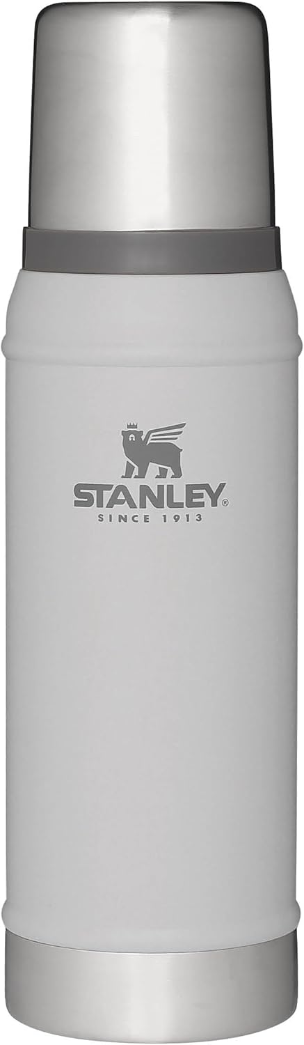 Stanley Classic Legendary Vakumlu Çelik Termos, Gri (Ash), 0.75 Litre