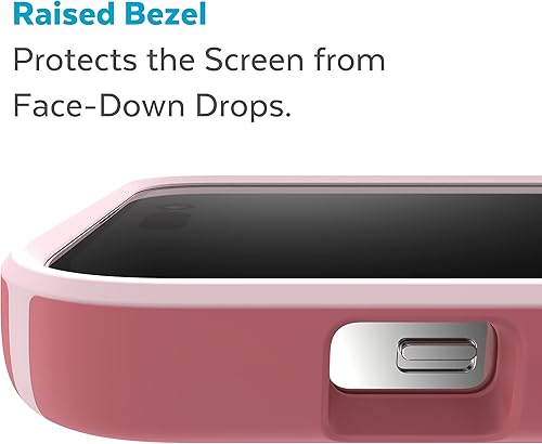 Miniatura 9 de Speck Funda para iPhone 14 Pro, diseñada para MagSafe, funda delgada con protección contra caídas, resistente a los arañazos, suave al tacto para