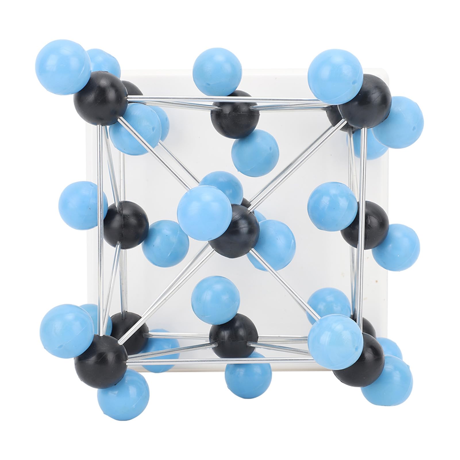 Kadimendium Zestaw Modeli Struktury Kryształów Molekularnych z 28 Błękitnymi Tlenami i 14 Atomami Czarnego Węgla do Nauki Chemii, Trwały i łatwy w Użyciu dla Studentów