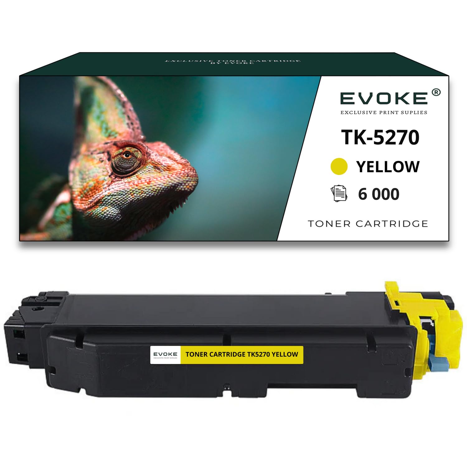 EVOKE TK5270 TK-5270 Toner Kompatybilny z Kyocera M6230 M6230cidn M6230cidnt M6630 M6630cidn P6230 (Zestaw CMYK) 26000 Stron
