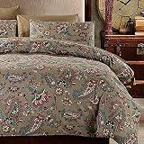 Brandream Duvet Cover Queen Bohemia Paisley Print Luxury Boho Christmas Bedding Sets 100% Egyptian C