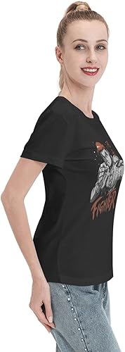 Miniatura 5 de Anime Baki The Grappler T Shirt Female Summer O-Neck Shirts Casual Short Sleeves Tee Black