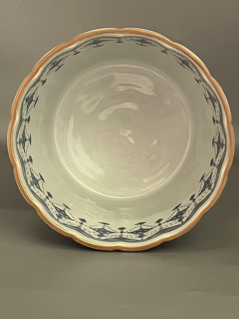 Amazon.co.jp: 茶道具 染付桶川瓔珞文水指 手塚大示 水指 共箱 : おもちゃ