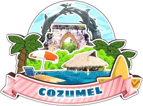 Vista 42 de Veracruz México - Imán de madera para nevera, colección 3D, madera 3D, hecho a mano, recuerdos de la ciudad, imán para nevera, decoración del hogar