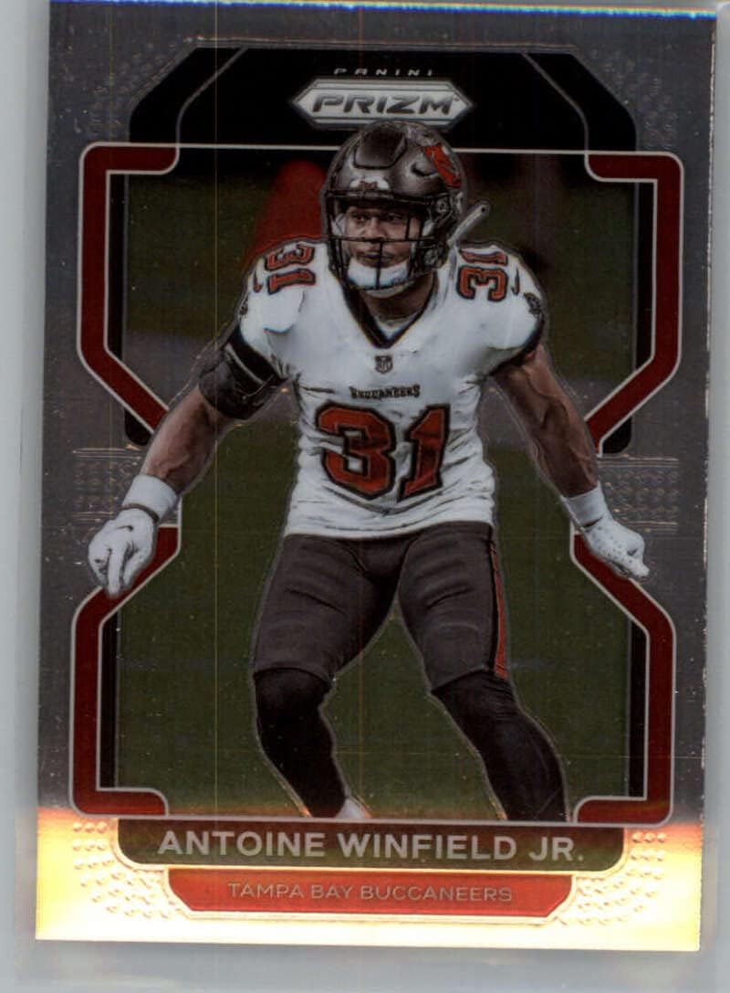 2021 Panini Prizm #298 Antoine Winfield Jr. Tampa Bay Buccaneers Football Card - GotBaseballCards