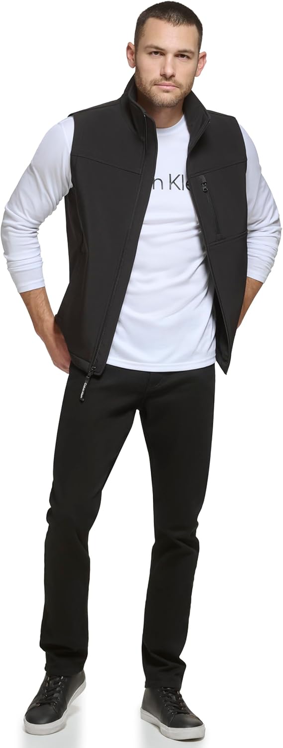 Calvin Klein Men's Everyday Essential Water Resistant Stretch Jacket