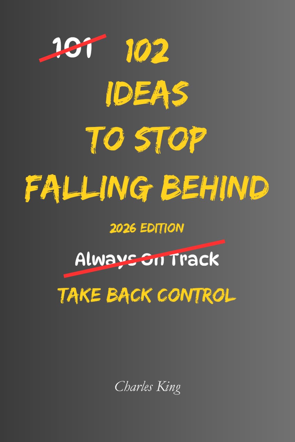 102 Ideas To Stop Falling Behind: No Perfect Timing. No Constant Motivation. Simple Everyday Ideas To Interrupt Delay, Take Action, and Start Moving Forward Again (The 102 Series)