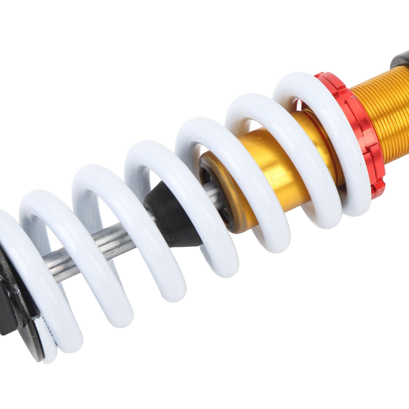 Ammortizzatore per moto da 260 mm, ammortizzatore a sospensione universale con molla da 11 mm di diametro e smorzamento regolabile per moto da cross, ATV, quad, go-kart e scooter d