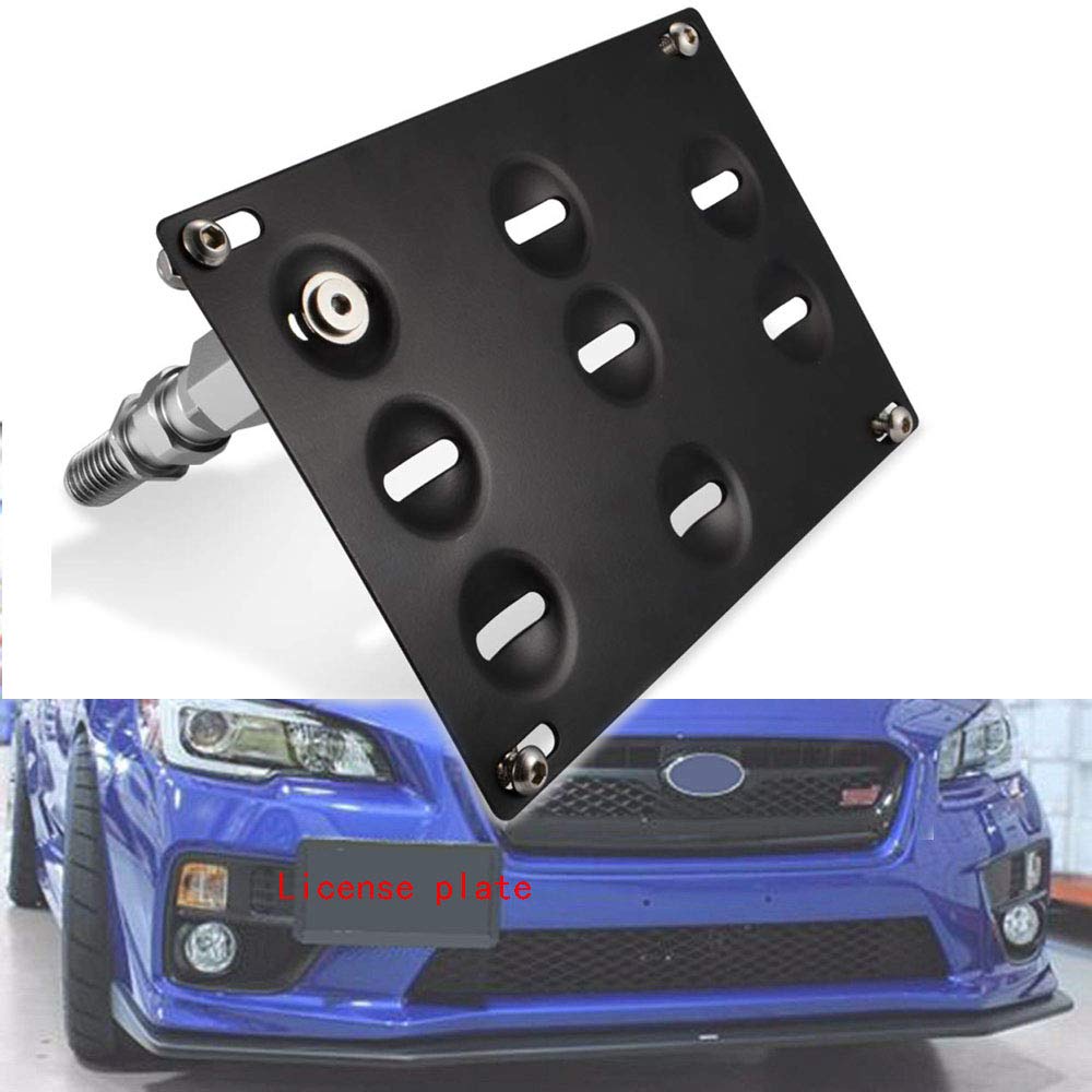 Buy JDM Style Front Bumper Tow Hook License Plate ing Bracket Holder