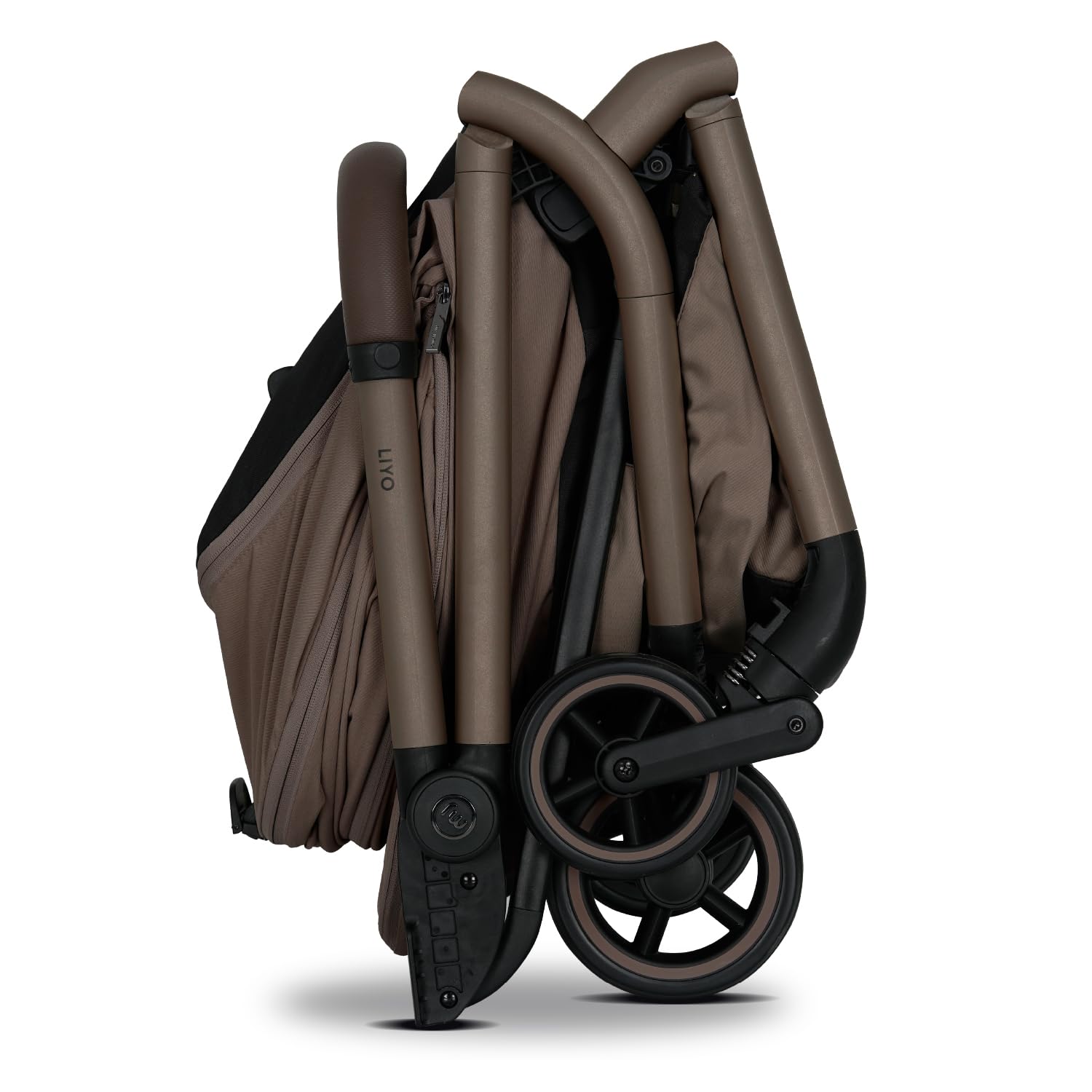 my junior® LIYO Buggy, ab Geburt bis 22 kg, IATA-zugelassen, EvoOne™ Technologie, Einhand-Faltmechanismus (Mocca Brown, LIYO Buggy)