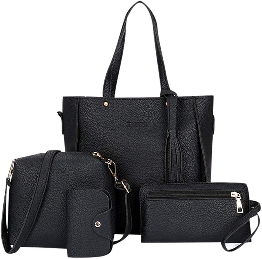 Realdo Bags Sets for Woman FourPiece Shoulder Bags Messenger Tote Bag Crossbody
